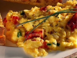 low carb scramble egg